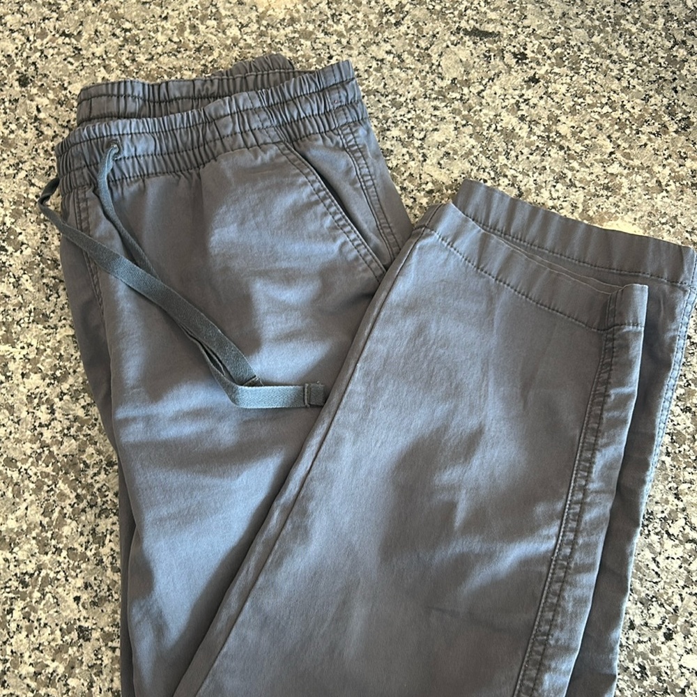 L.L. Bean Lakewashed Chino Pants, Mid-Rise Pull-On Ankle